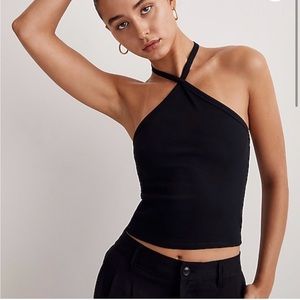 Birghtside Rib Halter Tank Top